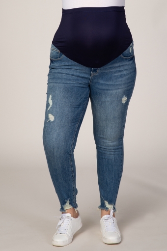 cheap plus size maternity jeans