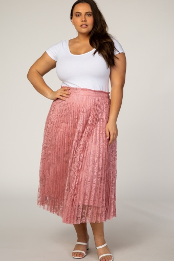 Plus Size Maternity Skirts | PinkBlush 