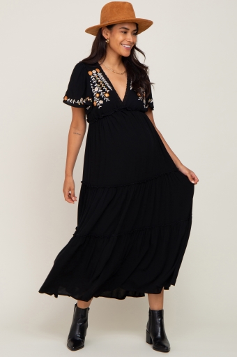 bohemian nursing dress