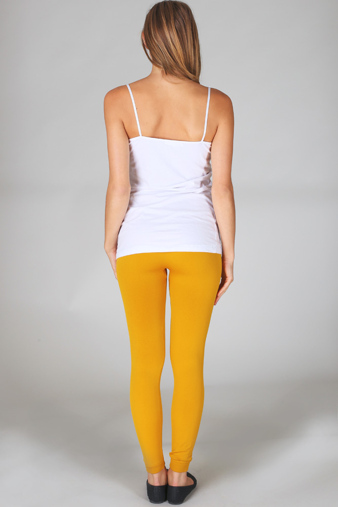 yellow leggings