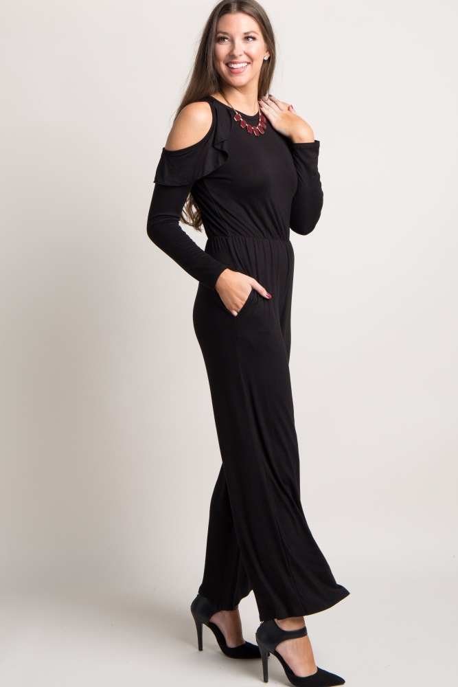 cold shoulder jumpsuit
