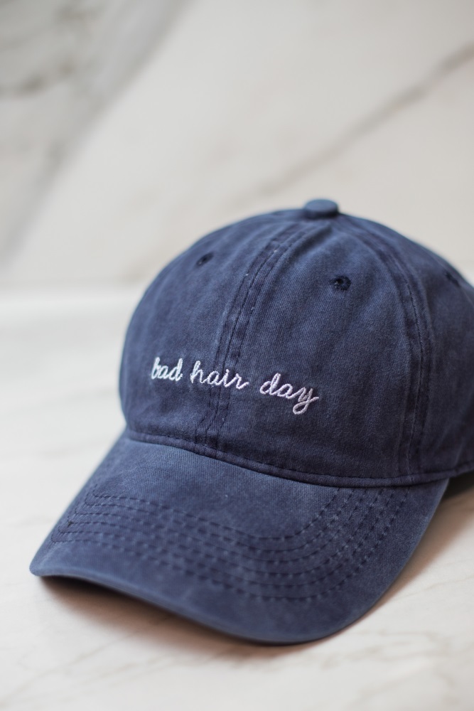 bad hair day baseball cap