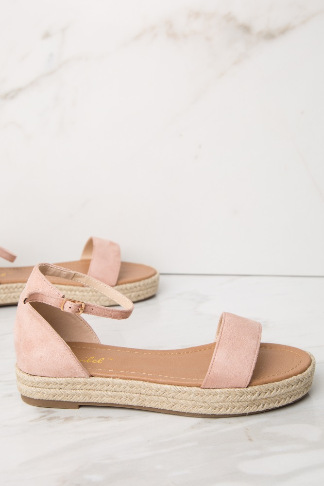 pink espadrille sandals