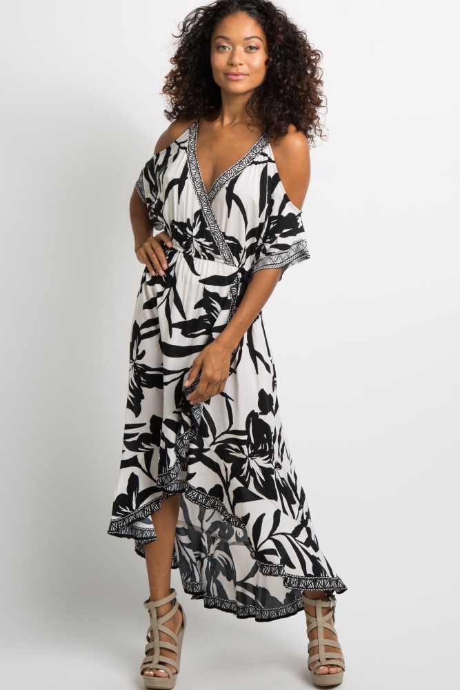 halter wrap dress
