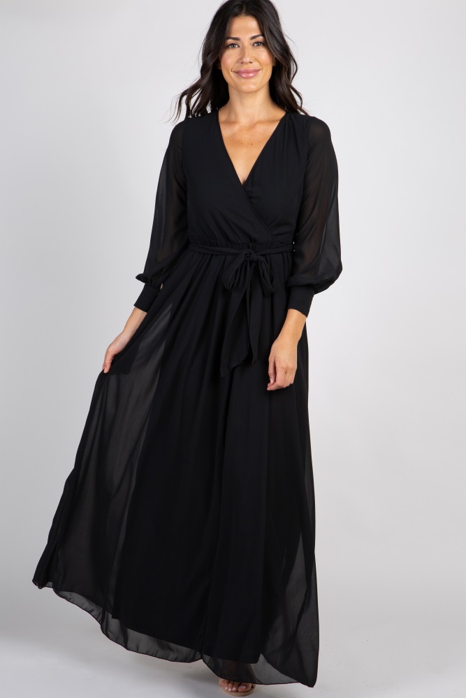 Long Sleeve Chiffon Gown Online Sales ...