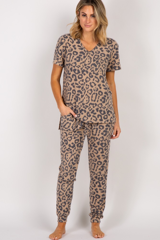 leopard pajamas
